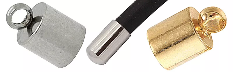 Endkappen und Endhülsen für Schmuck 