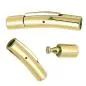 Preview: Edelstahl Verschluss Bajonett goldfarben (30 x 5.8 mm, Innenloch: 3,8 ~ 4 mm), 1 Stück Preview: Edelstahl Verschluss Bajonett goldfarben (30 x 5.8 mm, Innenloch: 3,8 ~ 4 mm), 1 Stück