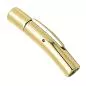 Preview: Edelstahl Verschluss Bajonett goldfarben (30 x 5.8 mm, Innenloch: 3,8 ~ 4 mm), 1 Stück Preview: Edelstahl Verschluss Bajonett goldfarben (30 x 5.8 mm, Innenloch: 3,8 ~ 4 mm), 1 Stück