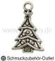 Preview: Schmuckanhänger, Tannenbaum, 23x13.5 mm, 1 Stück