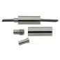 Preview: Schraubverschlüsse 3-Teile Set rhodiniert (12.5x4 mm), 1 Stück Preview: Schraubverschlüsse 3-Teile Set rhodiniert (12.5x4 mm), 1 Stück