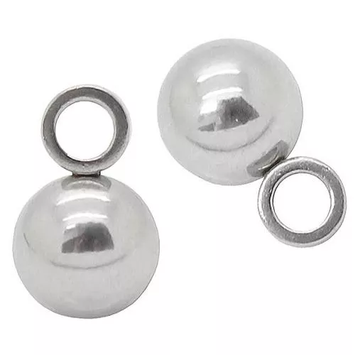 Kugelanhänger 304 Edelstahl rund (Ø: 5 mm), 1 Stück