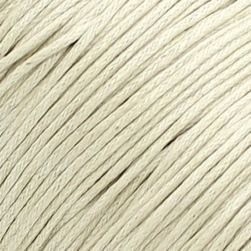 Baumwollband hellgeld (1mm), Meterware