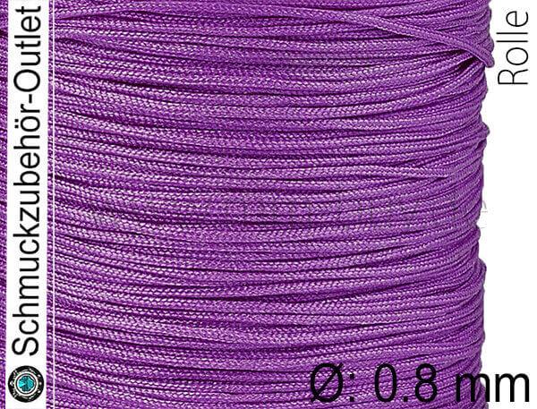 Schmuckband, Ø: 0.8 mm, lila, 1 Rolle (90 Meter)