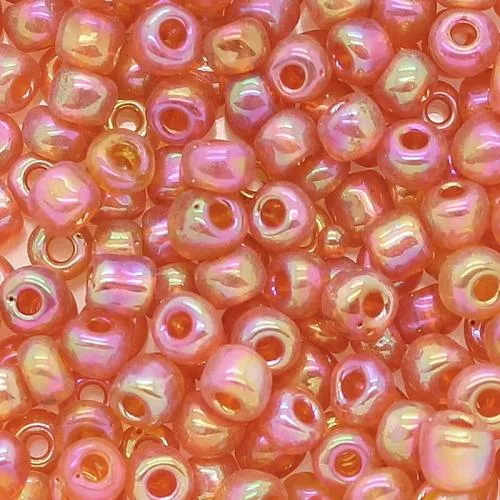 Rocailles peru irisierend (4 mm - 6/0), 25 g
