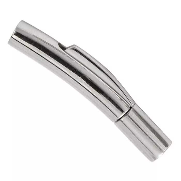 Edelstahl Verschluss Bajonett (23 x 3.8 mm, Innenloch: 2,8 ~ 3 mm), 1 Stück Edelstahl Verschluss Bajonett (23 x 3.8 mm, Innenloch: 2,8 ~ 3 mm), 1 Stück