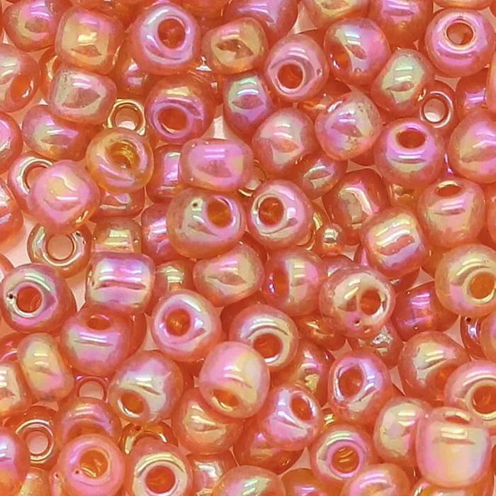 Rocailles peru irisierend (4 mm - 6/0), 25 g