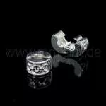 Stopper, Clip Verschluss, Kette, Loch Ø: 3 mm, 2 Stück