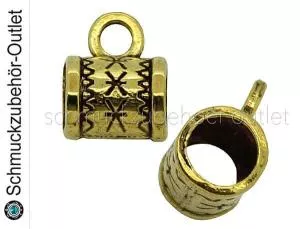Anhängerhalter goldfarben (10 x 8 mm), 1 Stück