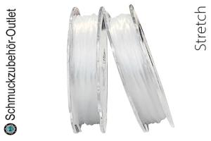 Elastisches Gummiband Stretch - dehnbar (Ø: 0,5 mm / 20 m), 1 Spule