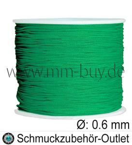 Nylonband, grün, Ø: ca. 0.6 mm, Meterware