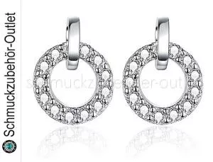 925 Sterlingsilber Ohrstecker mit Zirkonia ⇒ Emma
