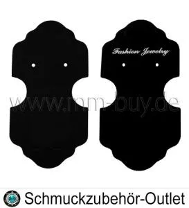 Schmuckkarten-Displays, Kunststoff, 25 Stück