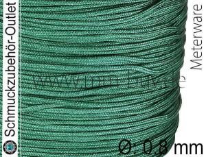 Schmuckband, Ø: 0.8 mm, Jade, Meterware