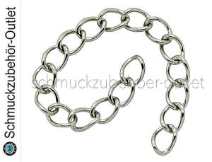 Edelstahl Verlängerungsketten (Länge: 47~53 mm), 5 Stück